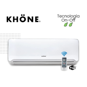 Split Muro 18.000 BTU KHONE inverter Frio y calor R32 c/Wifi